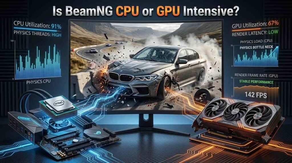 Is BeamNG CPU or GPU Intensive