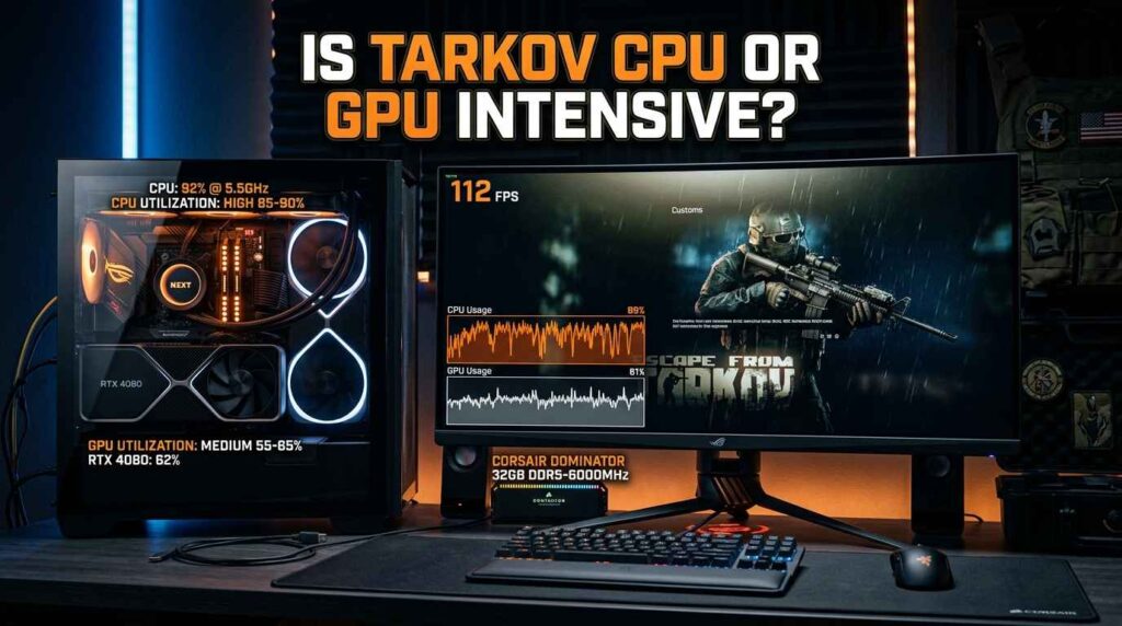 Is Tarkov CPU or GPU Intensive?